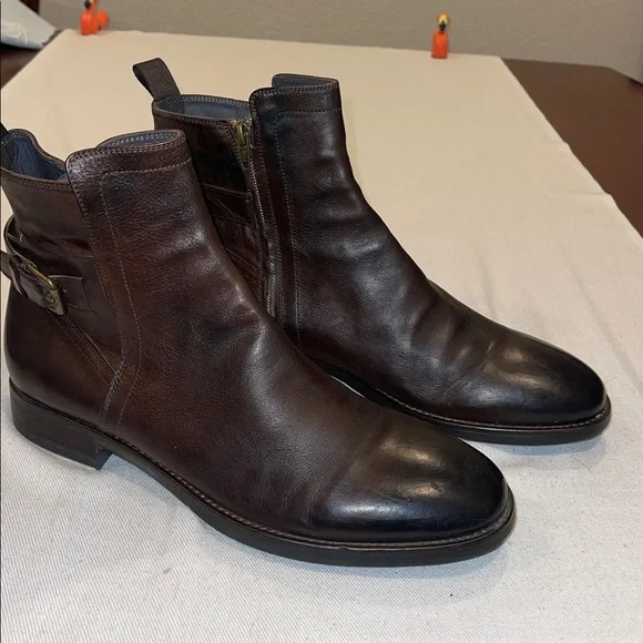 To Boot New York Boots ADAM DERRICK Side zipper closure - Picture 8 of 16